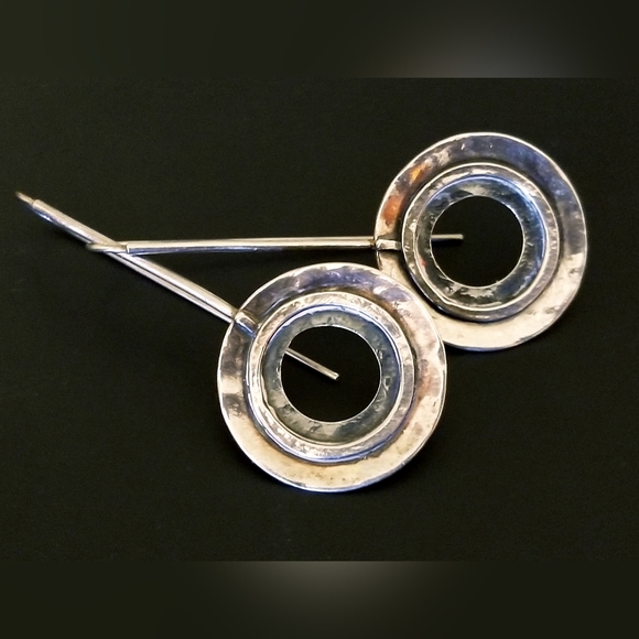 Rare Silpada Sterling Silver Threader Earrings - Picture 4 of 12